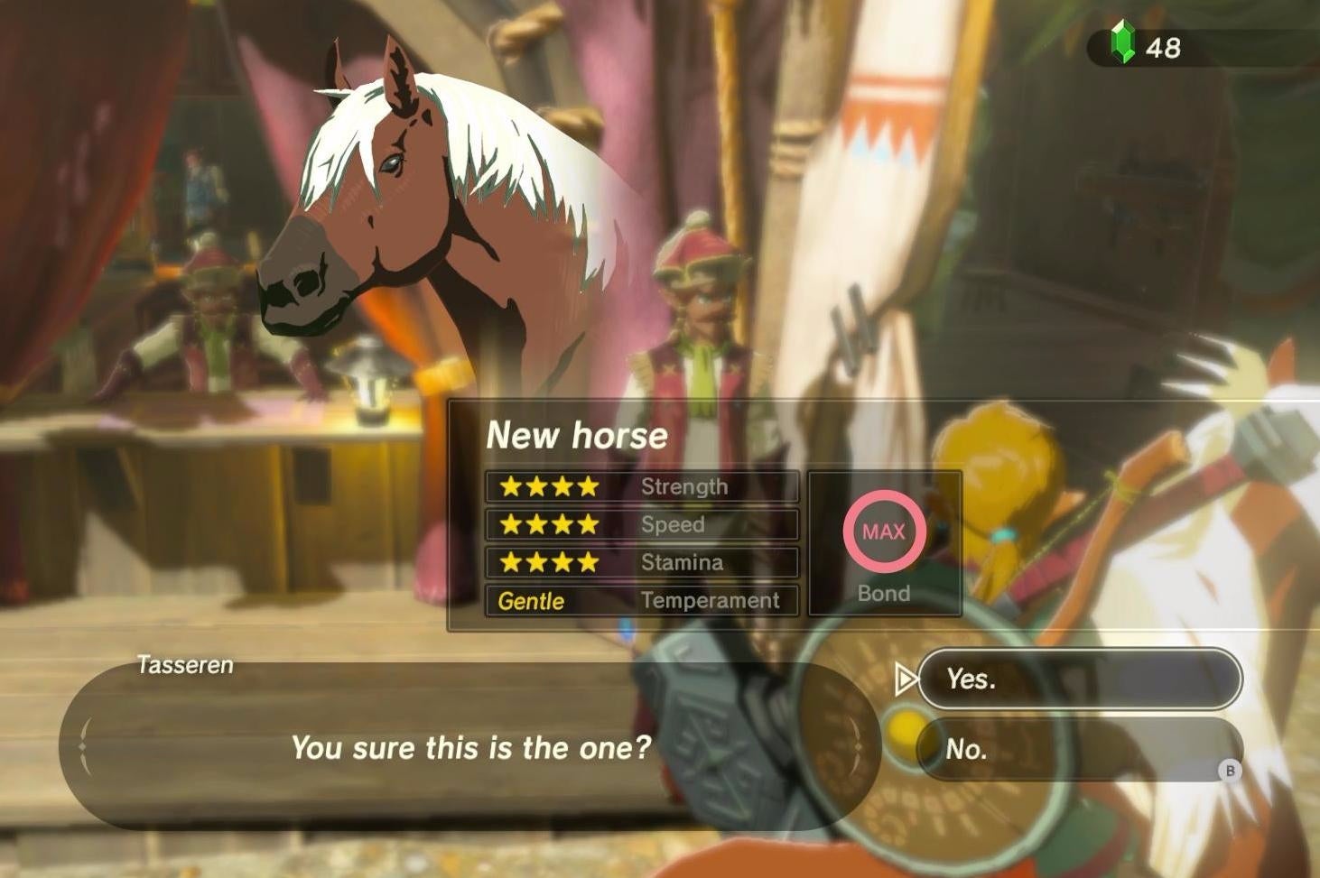 Zelda Breath of the Wild horses how to tame a horse, use stables and